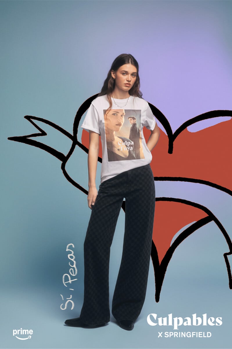 Cortefiel Camiseta gráfica