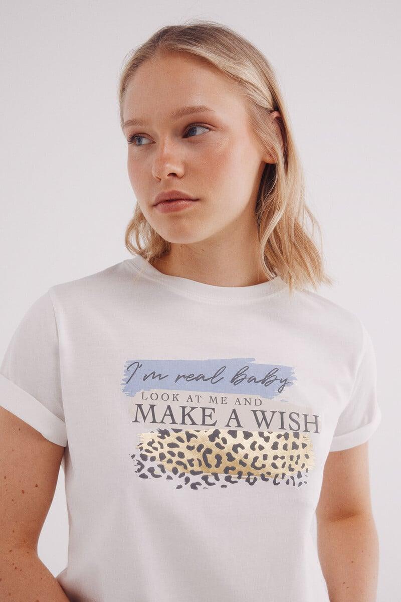 Cortefiel Camiseta "I´m Real Baby…"