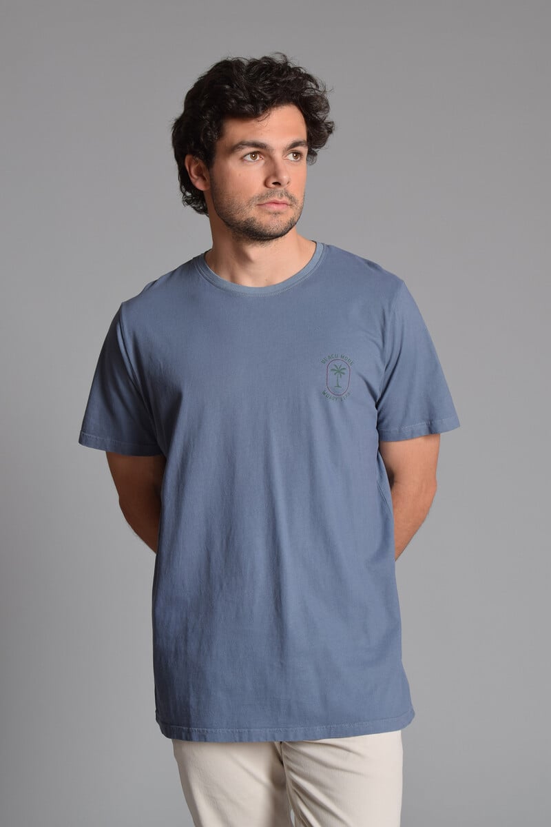 Cortefiel Camiseta Lavada Sunshine Gang
