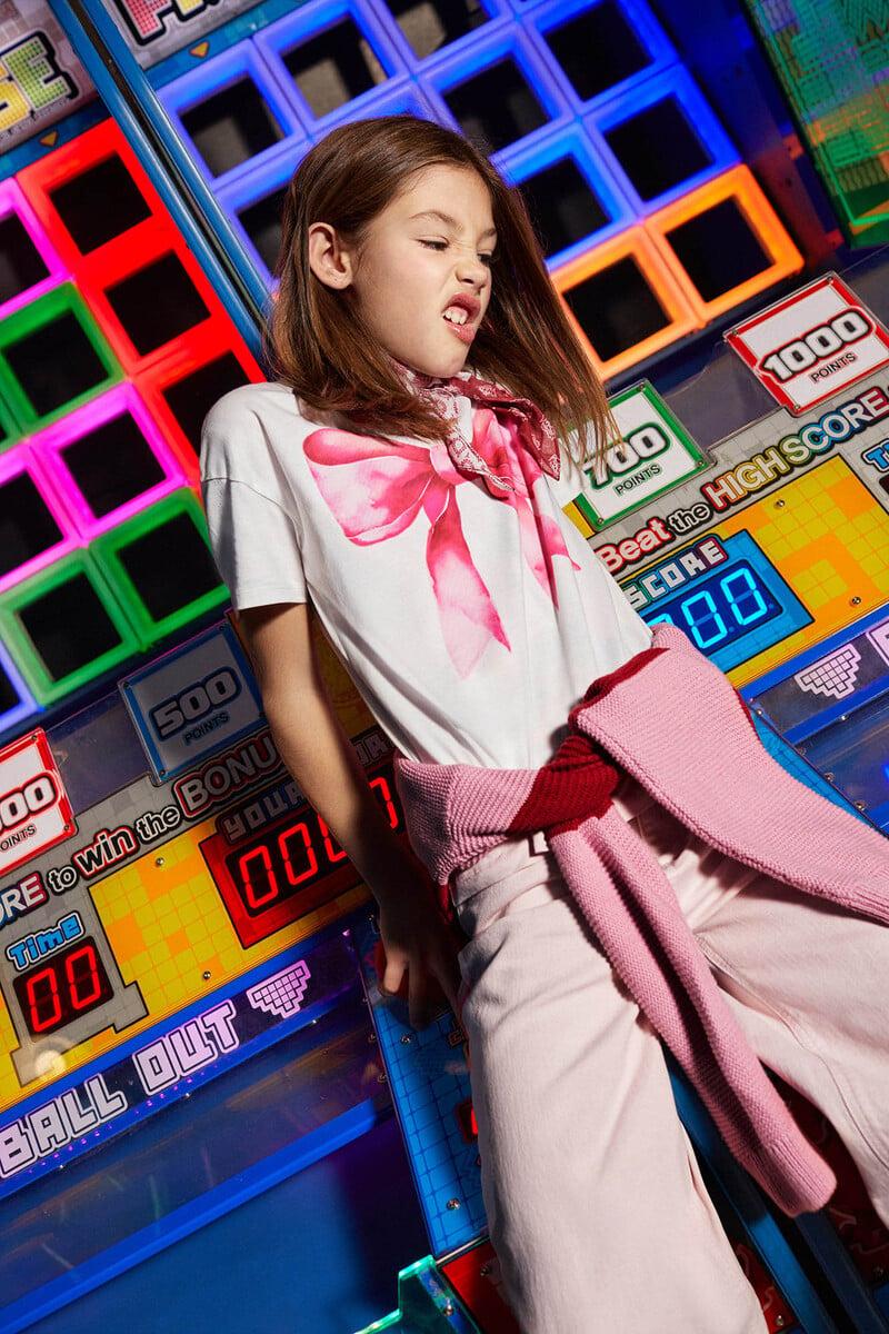 Cortefiel Camiseta Lazo Niña