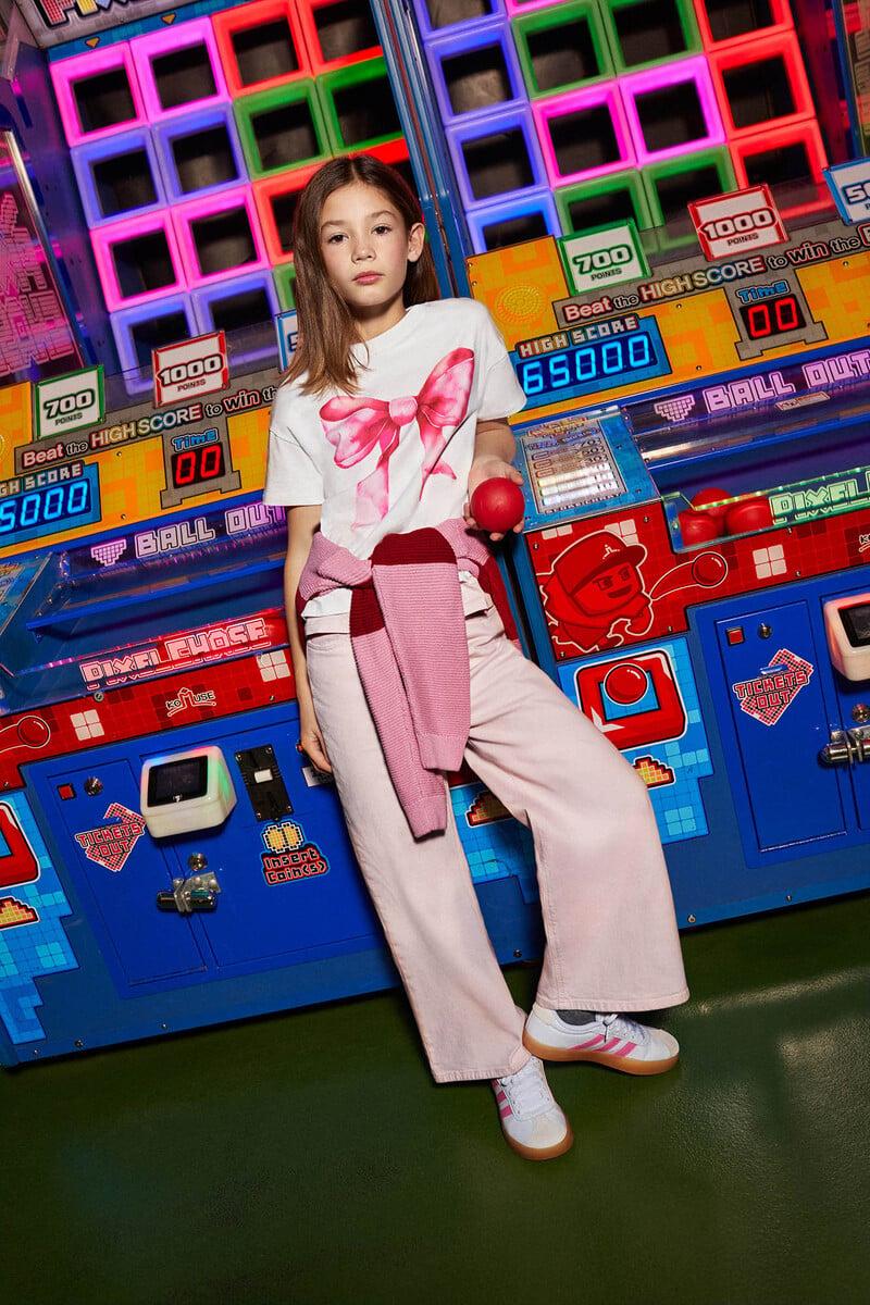 Cortefiel Camiseta Lazo niña