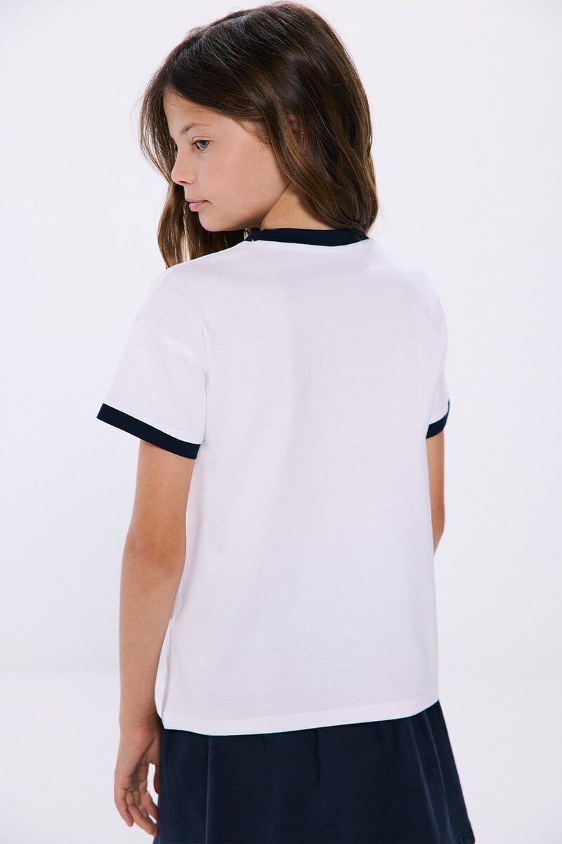 Cortefiel Camiseta Le Marais Niña