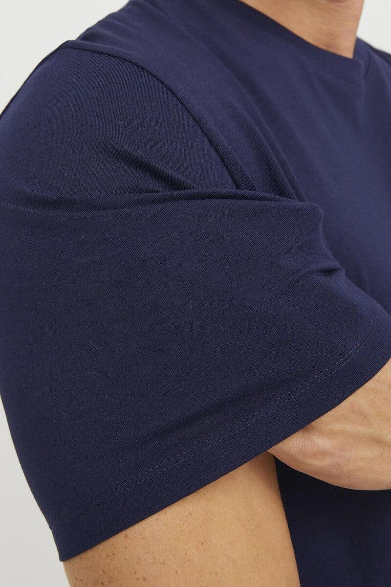Cortefiel Camiseta Lisa Estándar Fit