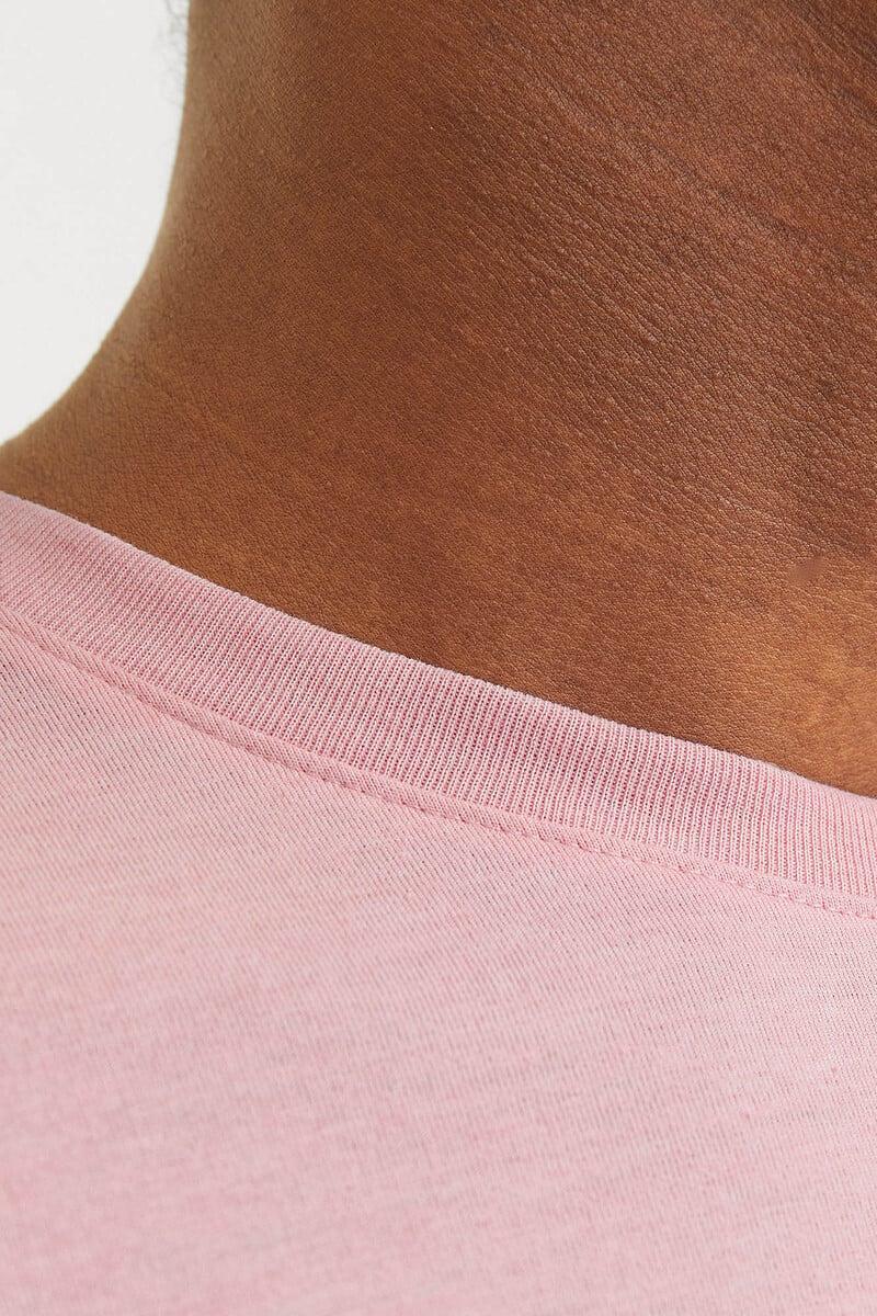 Cortefiel Camiseta Lisa Estándar Fit