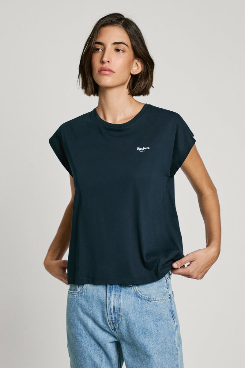 Cortefiel Camiseta logo estampado fit slim