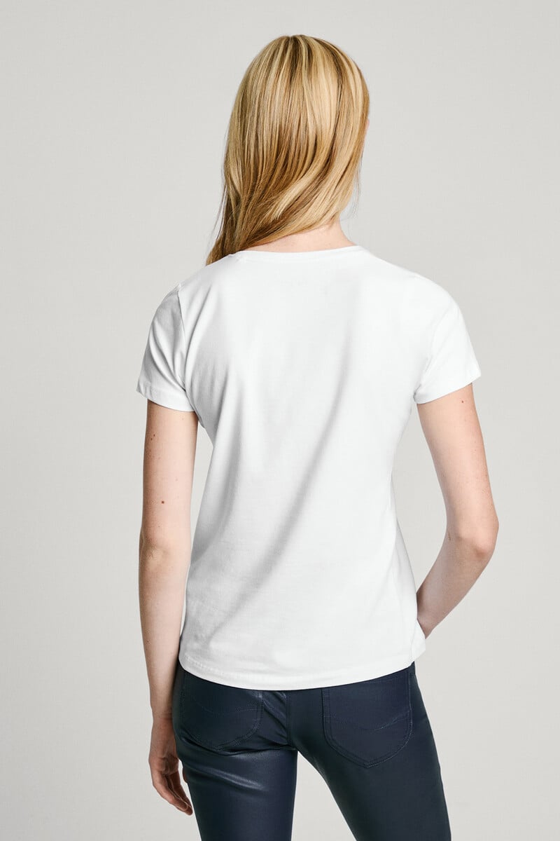 Cortefiel Camiseta Logo New Virginia