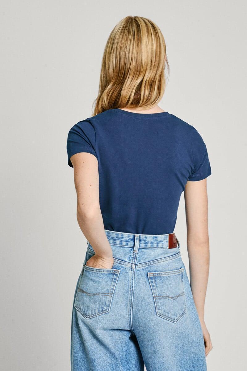 Cortefiel Camiseta Logo New Virginia