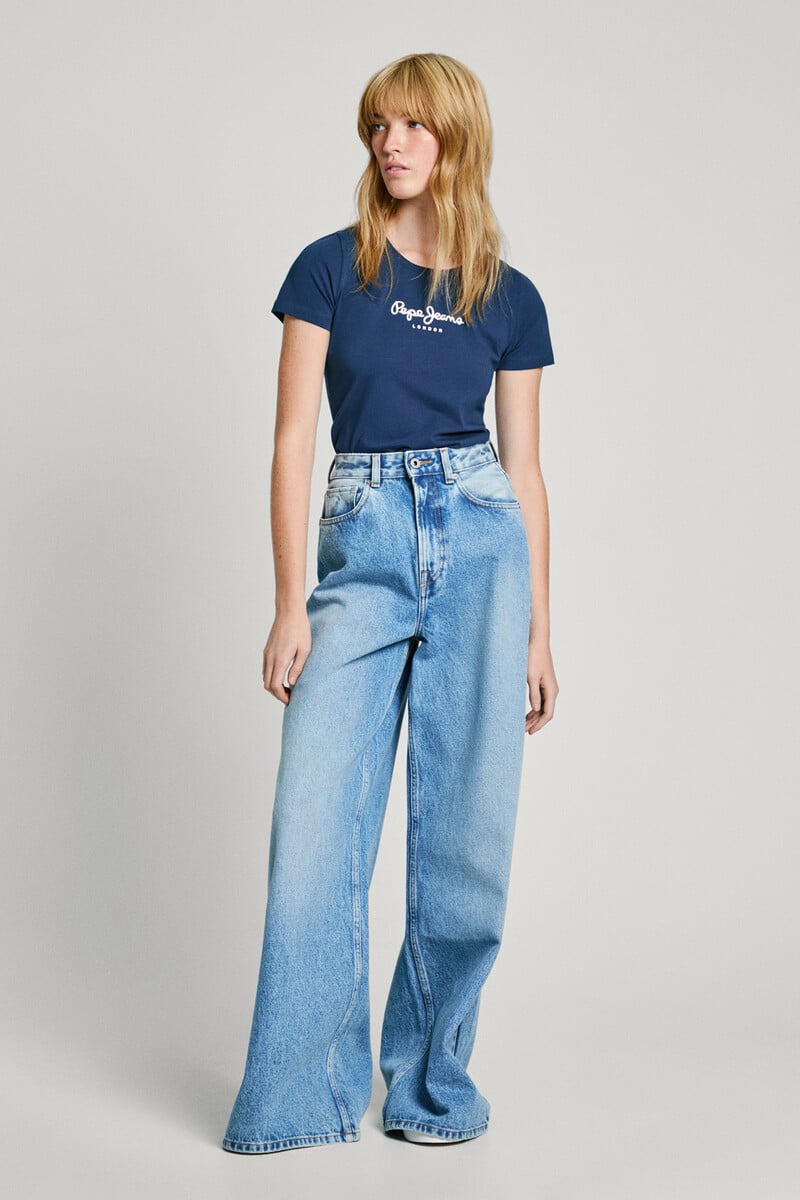 Cortefiel Camiseta Logo New Virginia
