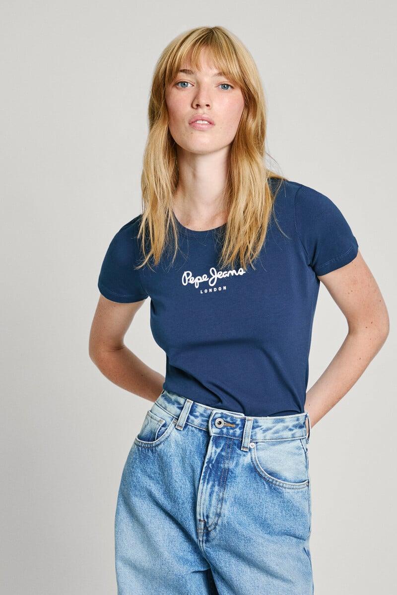 Cortefiel Camiseta logo New Virginia