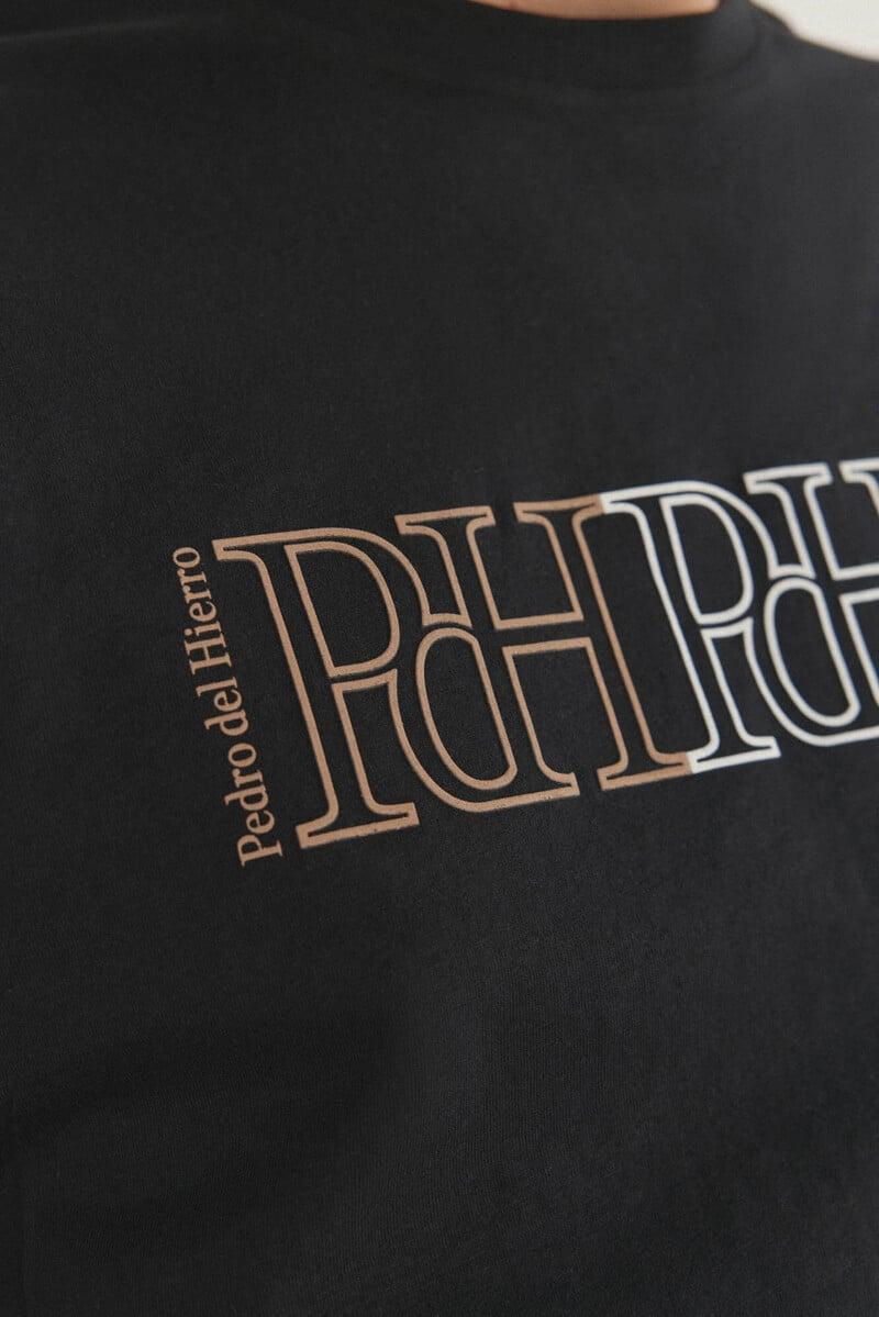 Cortefiel Camiseta Logos Estampados