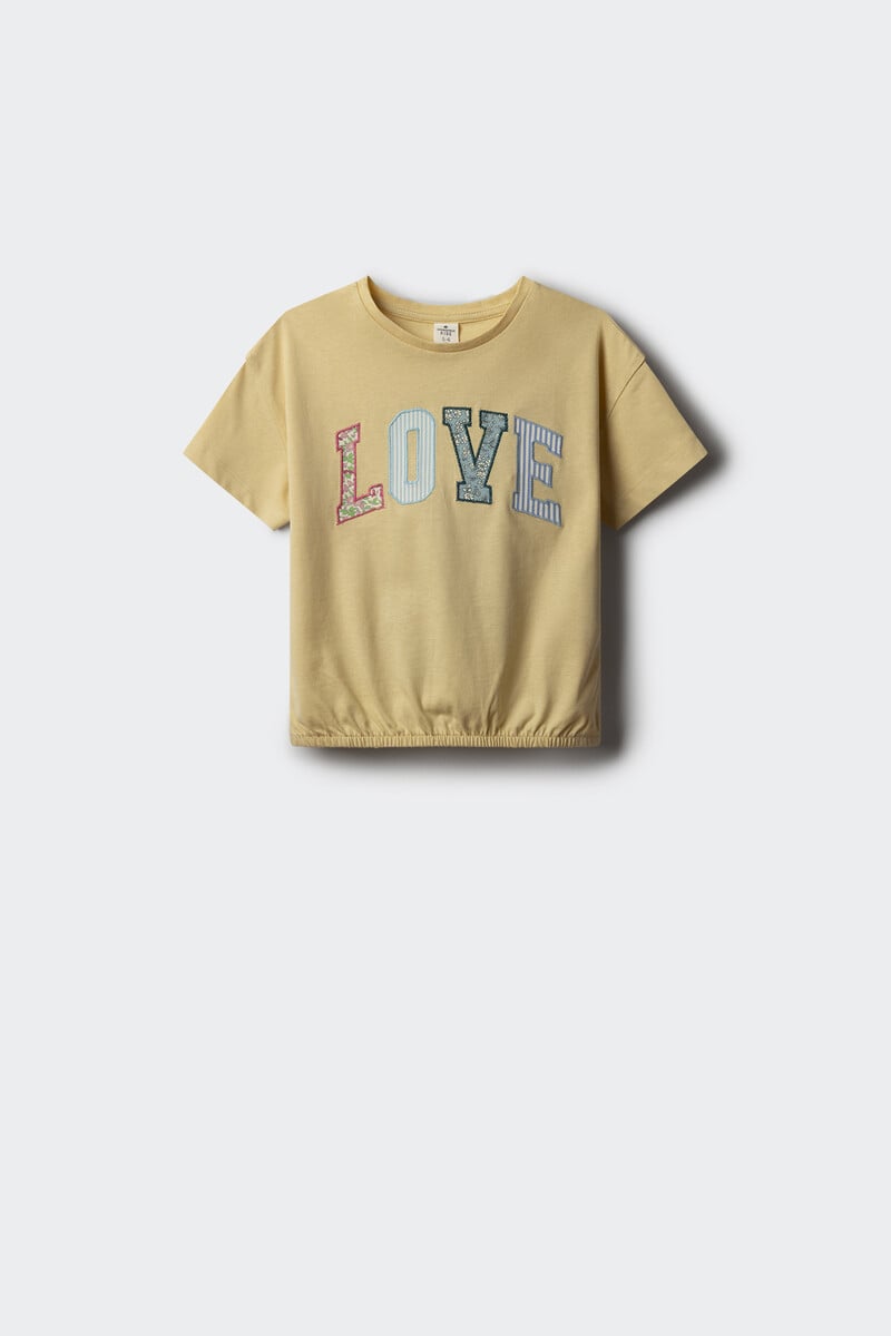 Cortefiel Camiseta Love niña