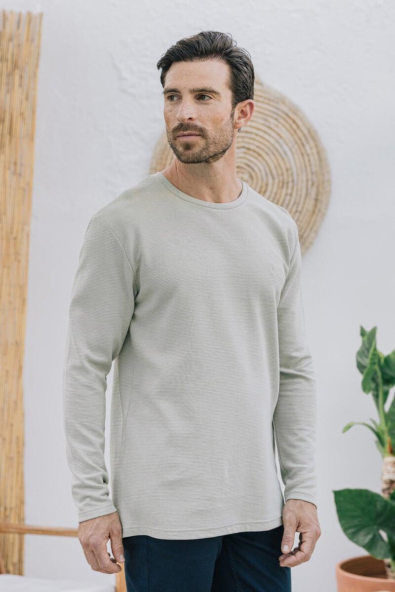 Cortefiel Camiseta M/L Ottoman