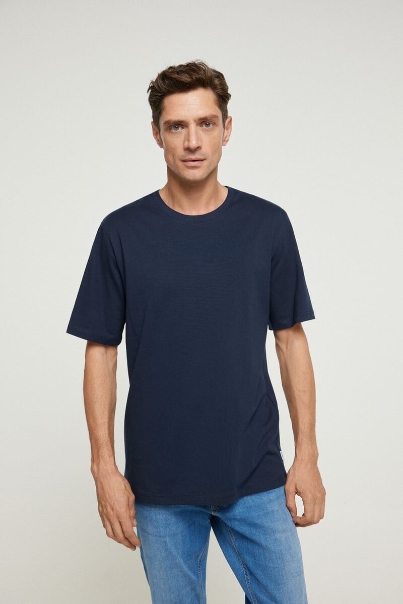 Cortefiel Camiseta manga corta algodón orgánico
