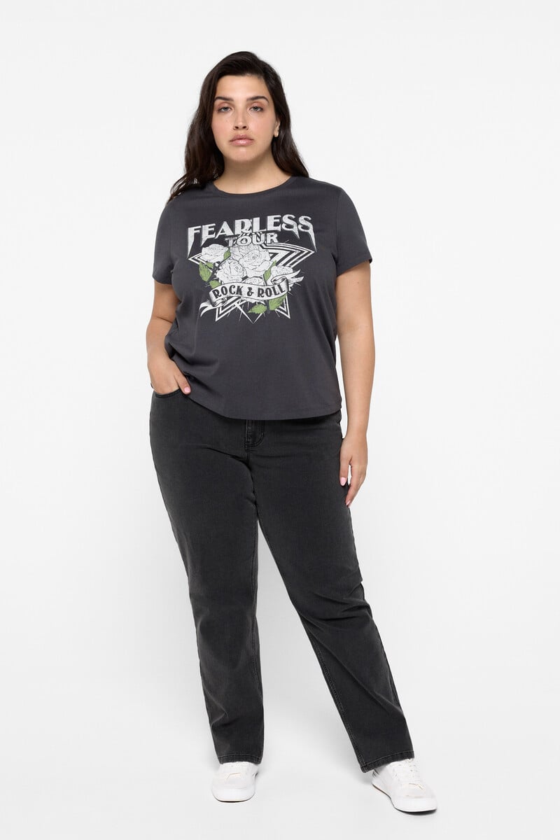 Cortefiel Camiseta Manga Corta Talla Grande