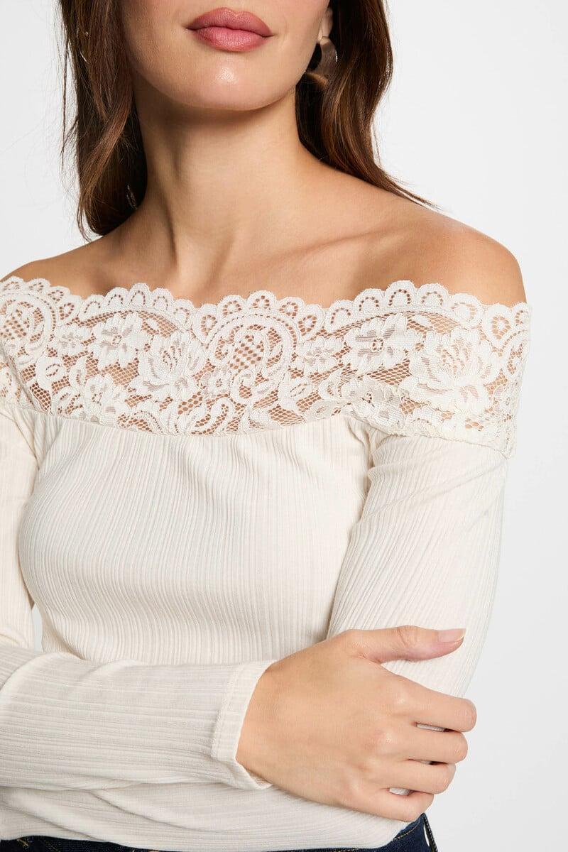 Cortefiel Camiseta Manga Larga