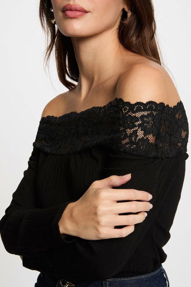 Cortefiel Camiseta Manga Larga