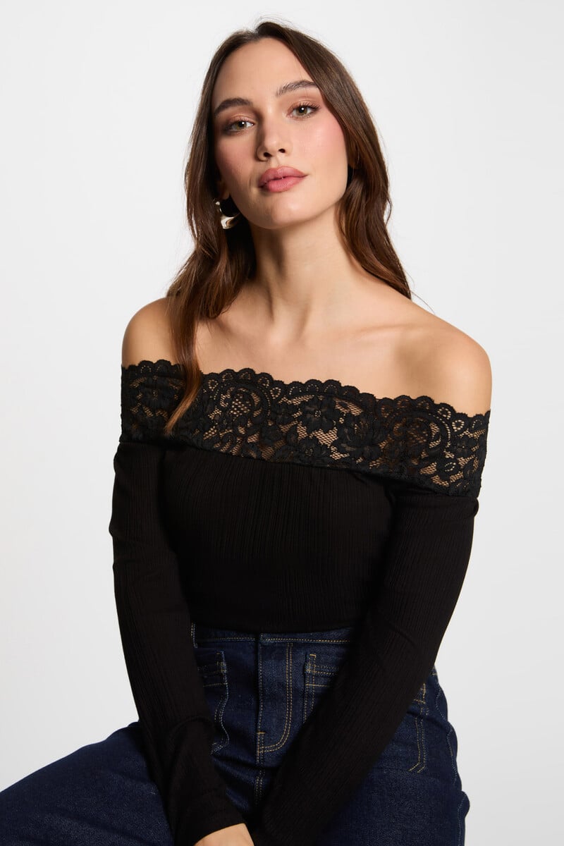 Cortefiel Camiseta manga larga