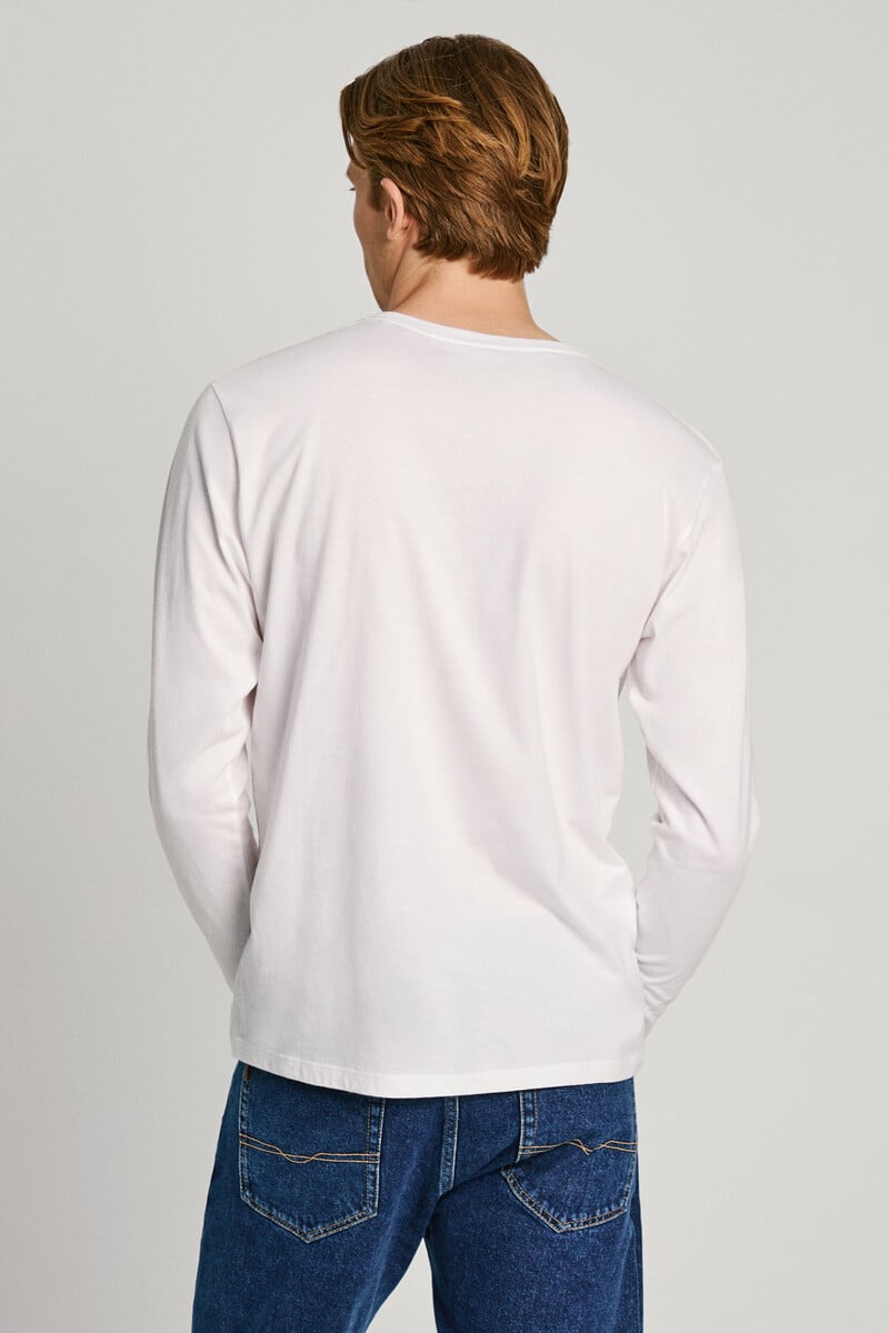 Cortefiel Camiseta Manga Larga Eggo