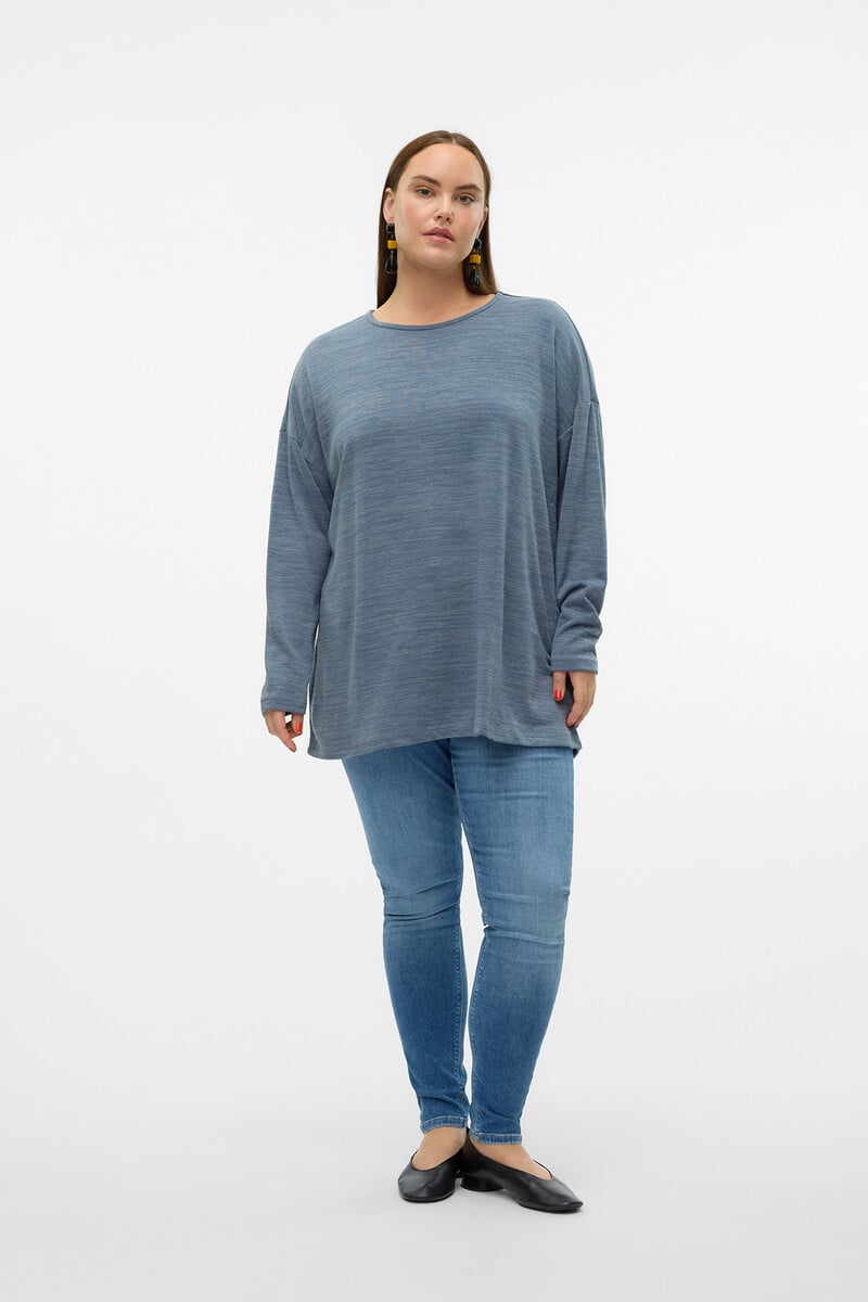 Cortefiel Camiseta Manga Larga Talla Grande