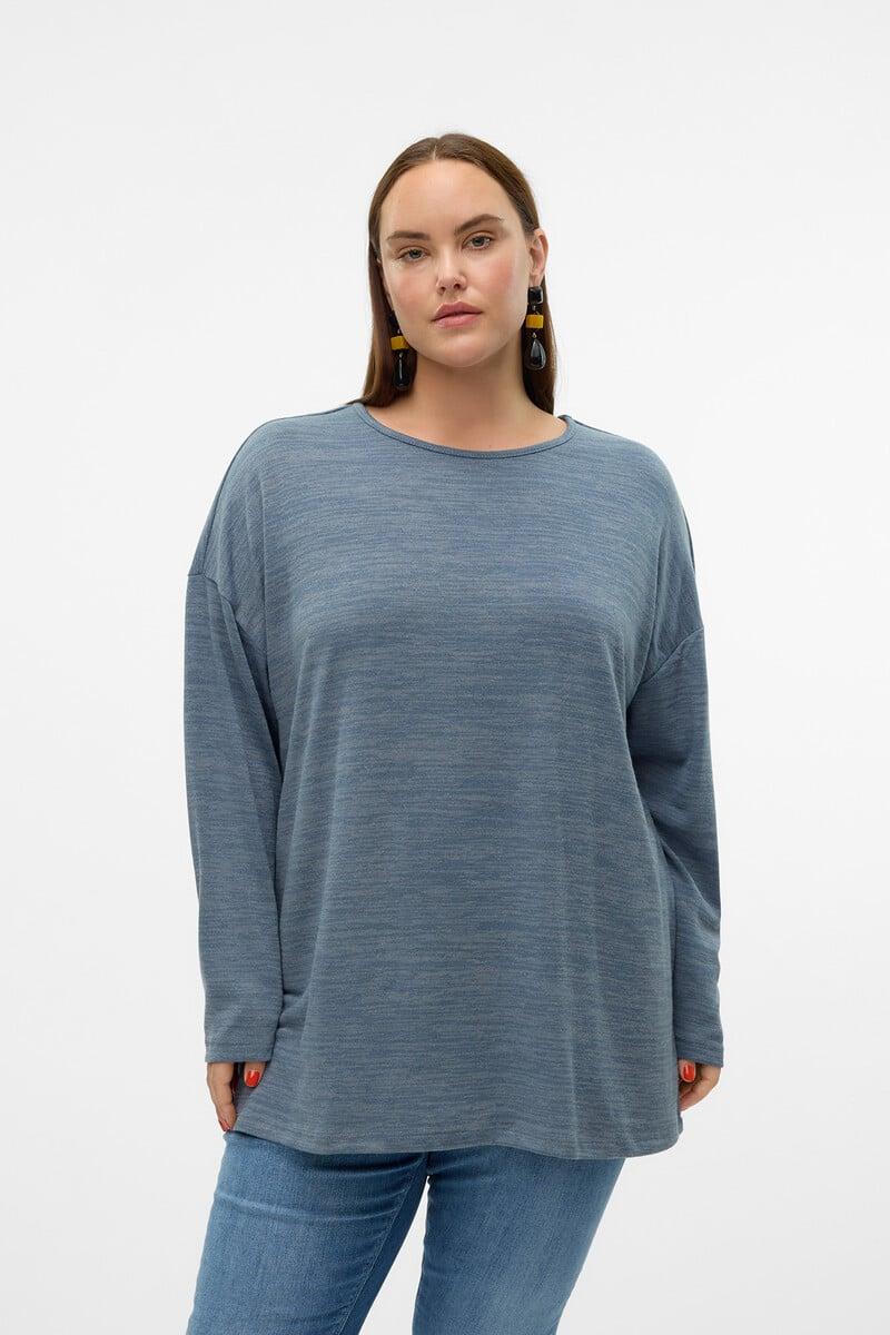Cortefiel Camiseta Manga Larga Talla Grande