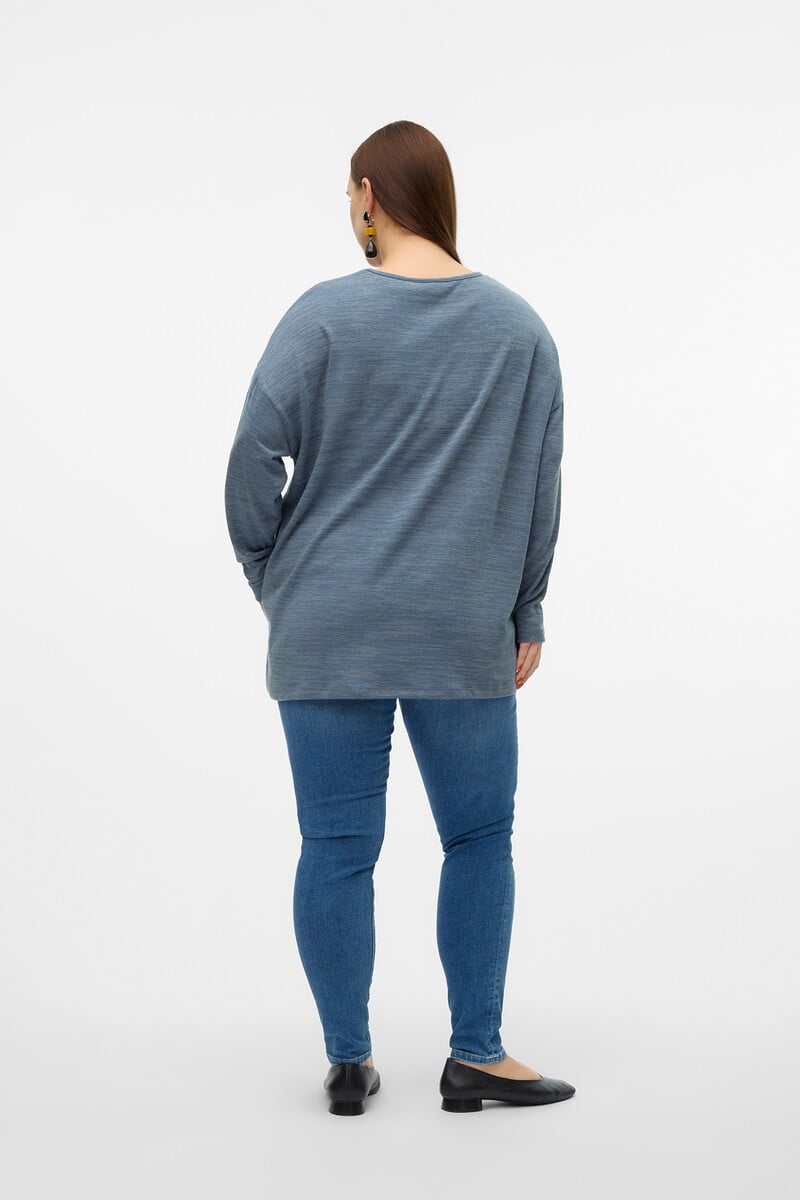 Cortefiel Camiseta Manga Larga Talla Grande