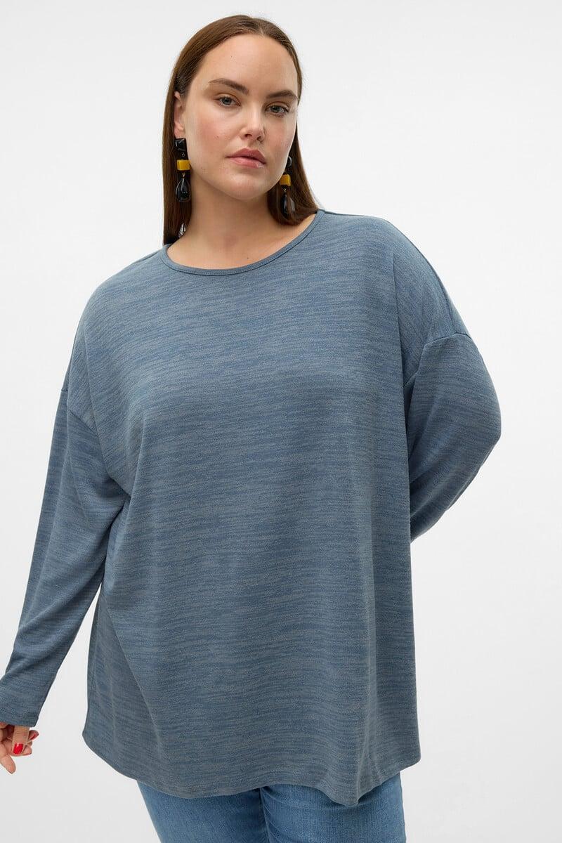 Cortefiel Camiseta manga larga talla grande