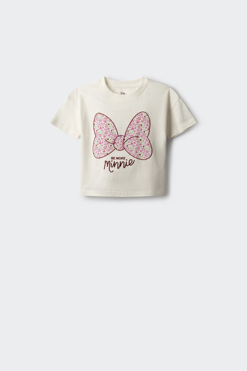 Cortefiel Camiseta Minnie Mouse niña