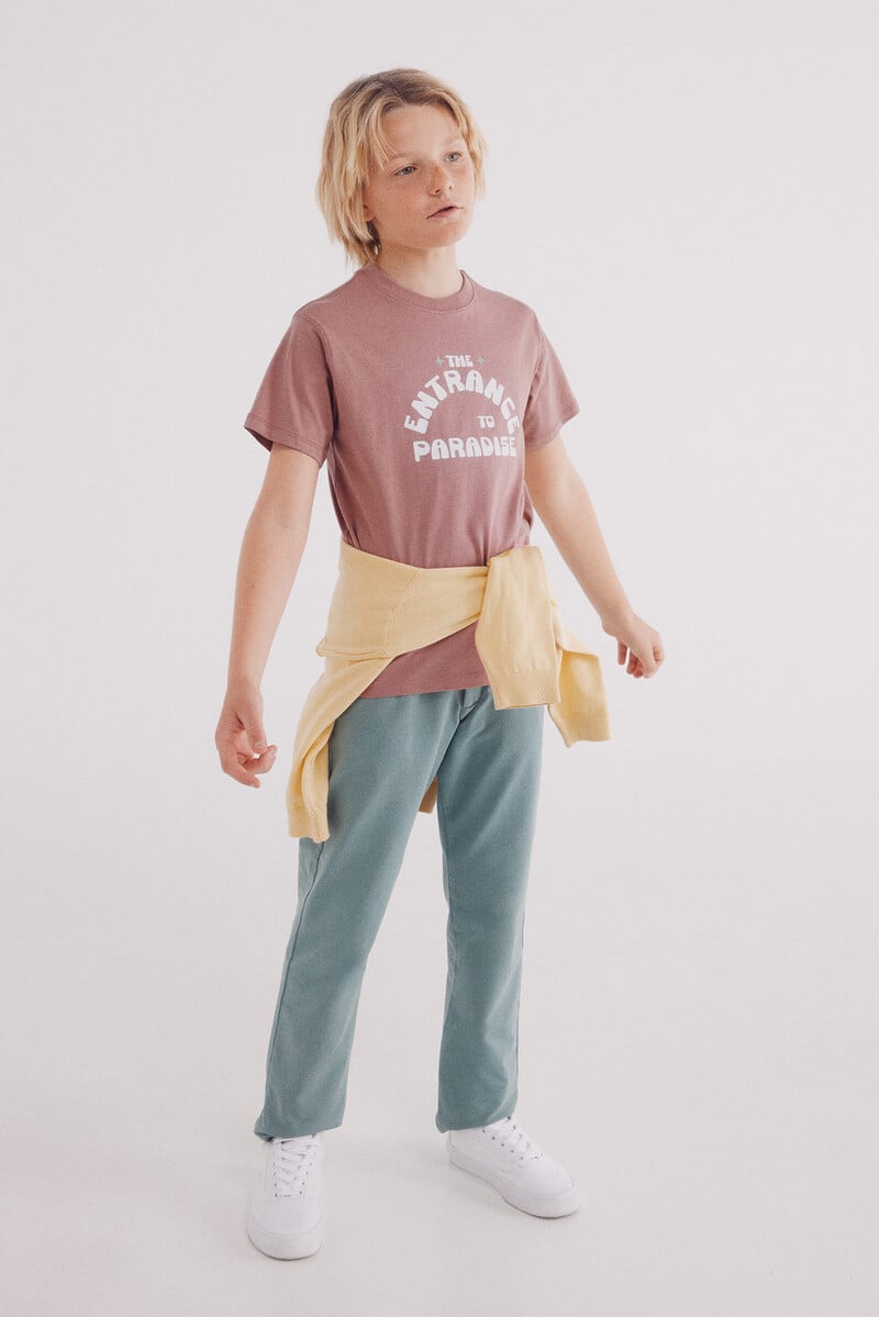 Cortefiel Camiseta Paradise Niño