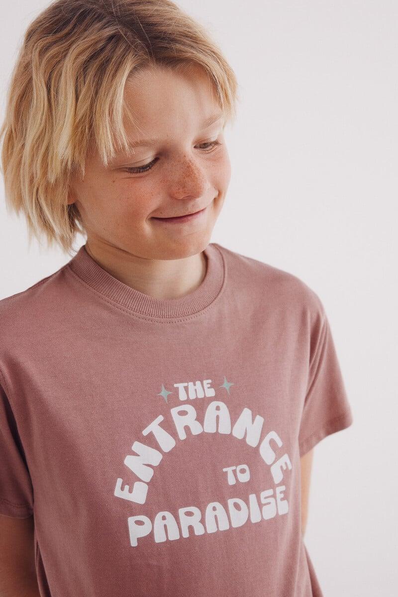 Cortefiel Camiseta Paradise Niño