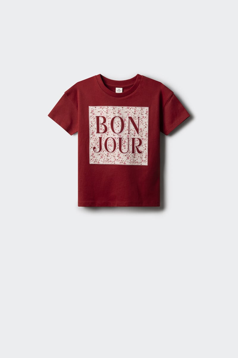 Cortefiel Camiseta Paris niña