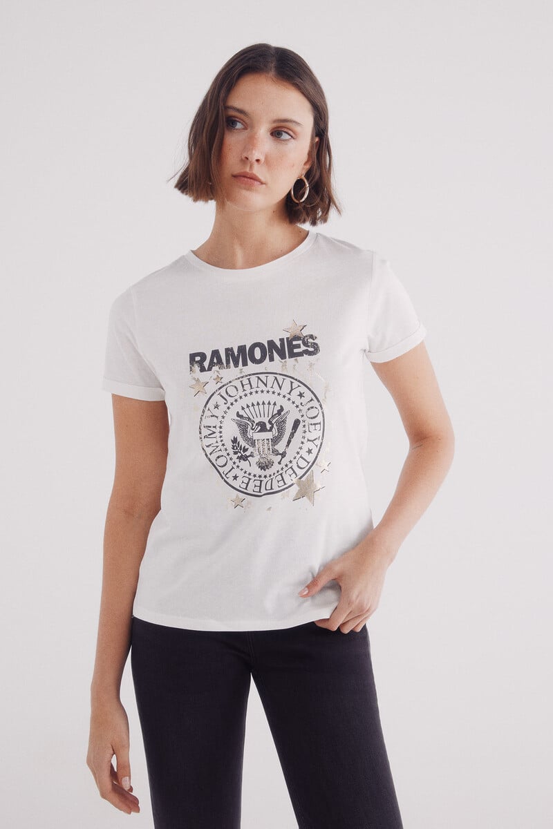 Cortefiel Camiseta "Ramones"