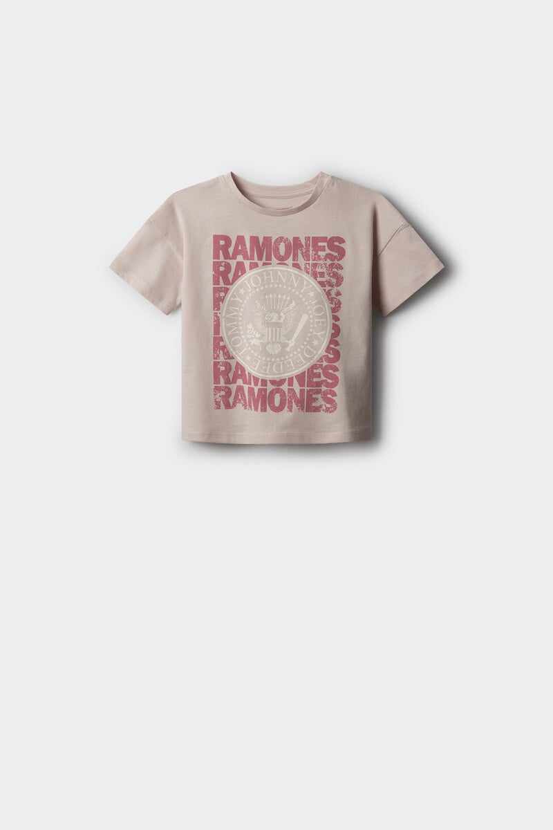 Cortefiel Camiseta Ramones niña