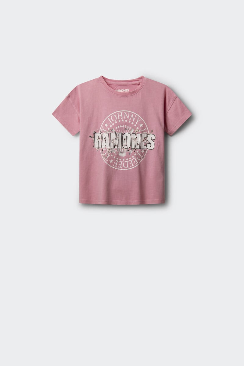 Cortefiel Camiseta Ramones niña