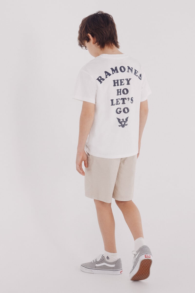 Cortefiel Camiseta Ramones Niño