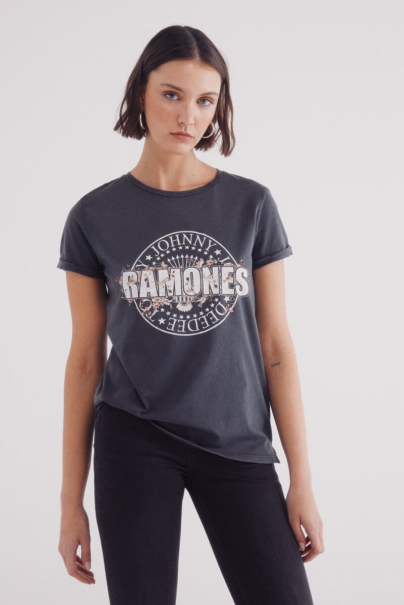 Cortefiel Camiseta "Ramones"