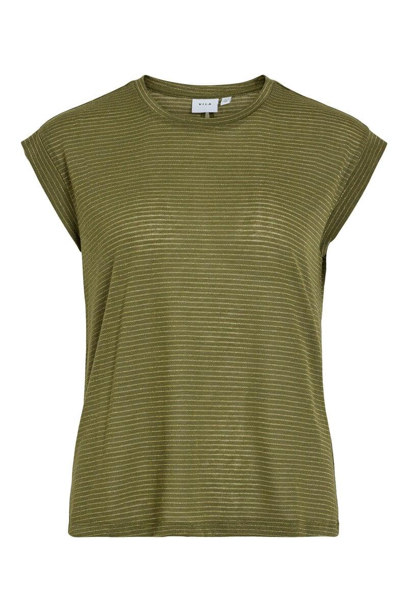 Cortefiel Camiseta Rayas lúrex