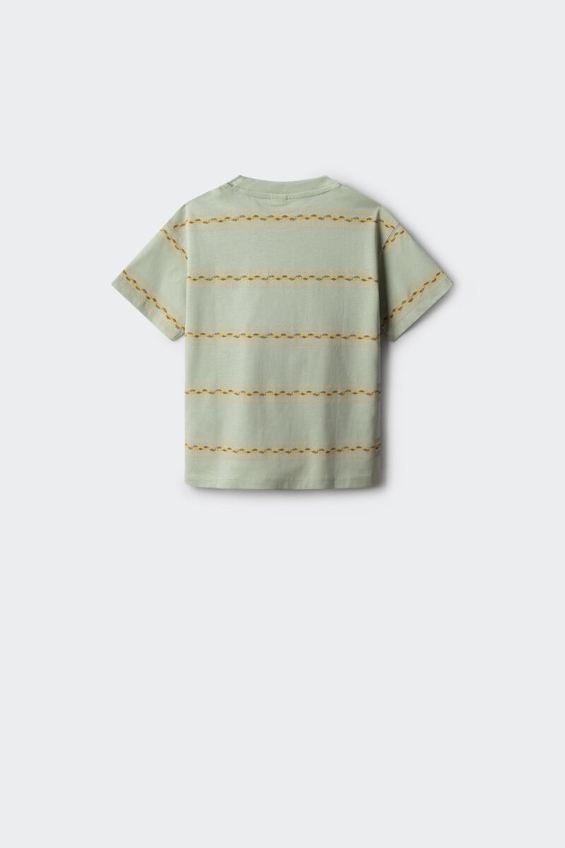 Cortefiel Camiseta Rayas Niño