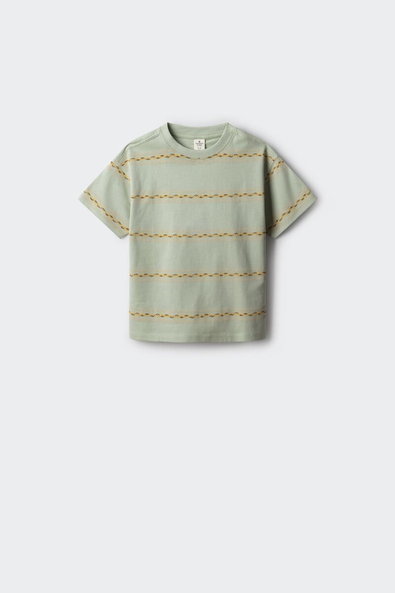 Cortefiel Camiseta rayas niño