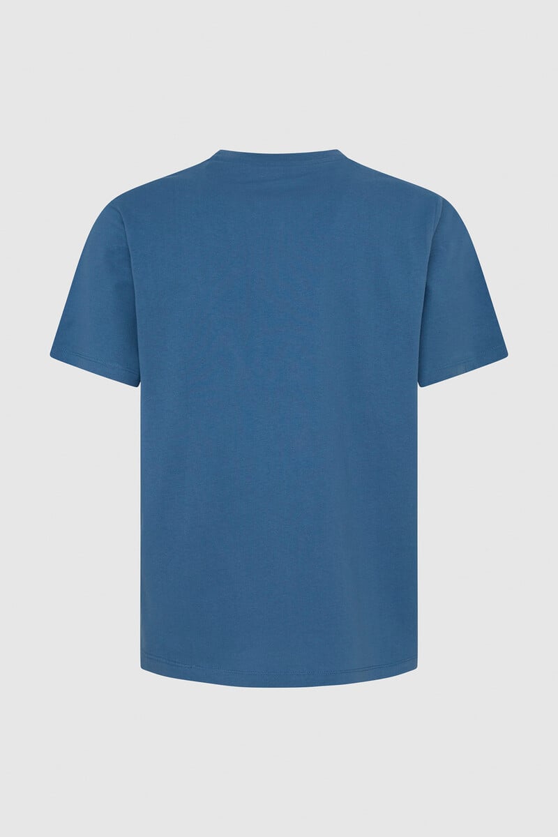 Cortefiel Camiseta Regular Con Logo Bordado