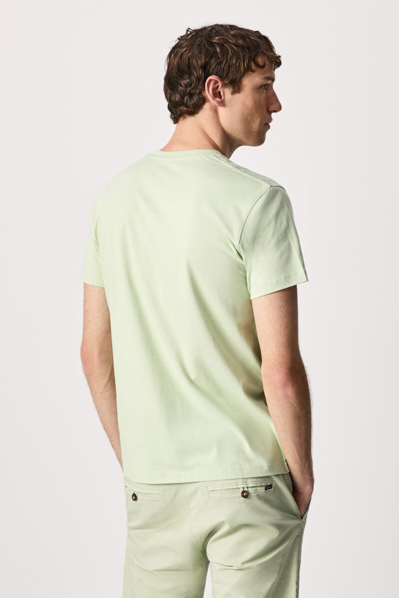 Cortefiel Camiseta Regular De Manga Corta