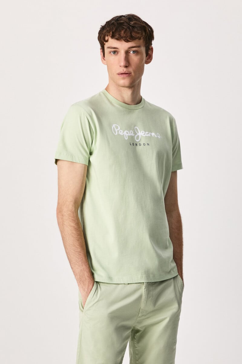 Cortefiel Camiseta Regular De Manga Corta