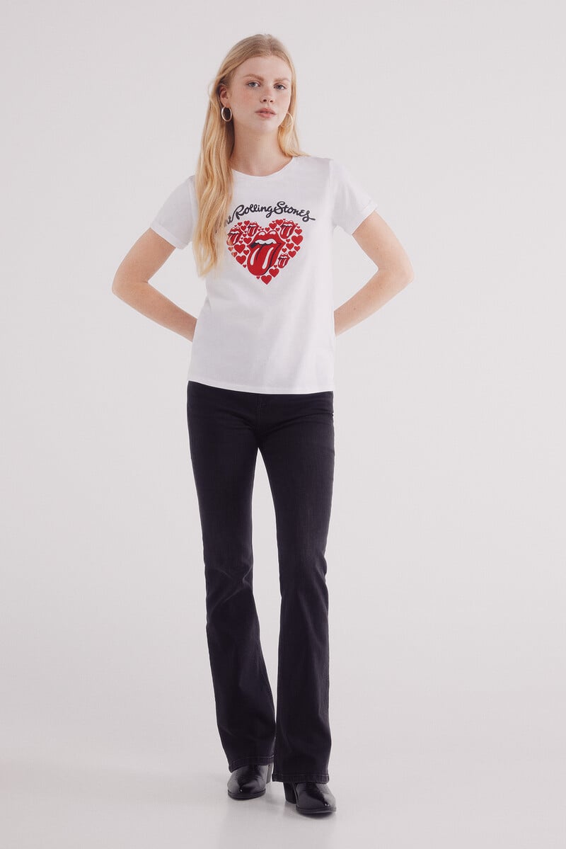 Cortefiel Camiseta "Rolling Stones"