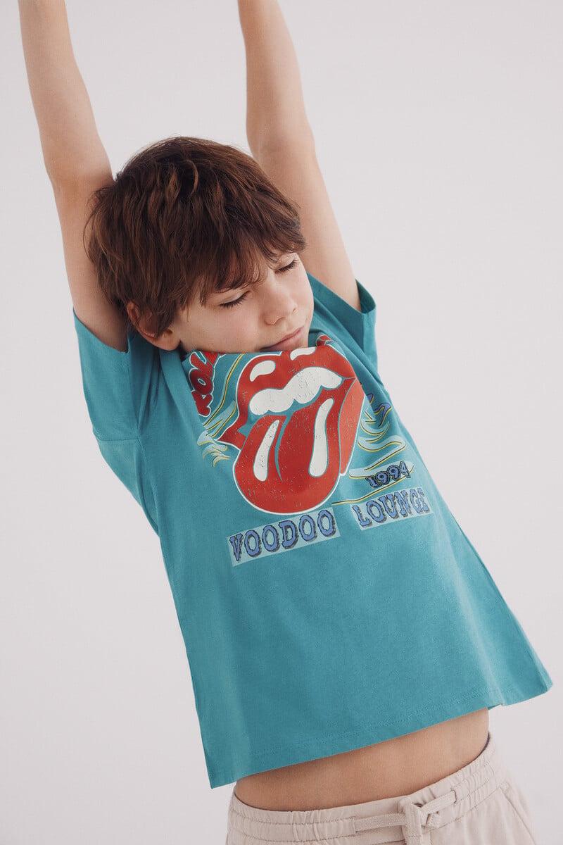 Cortefiel Camiseta Rolling Stones Niño