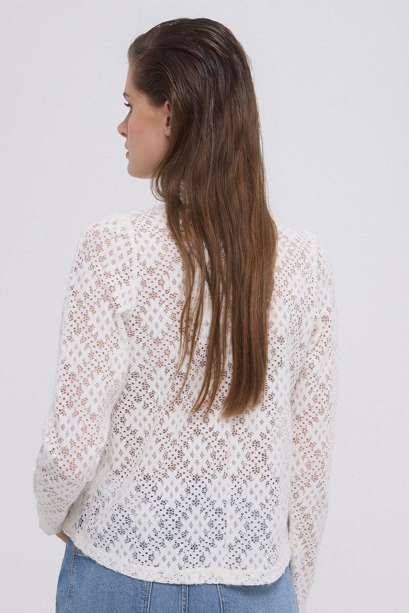 Cortefiel Camiseta Romántica Manga Larga