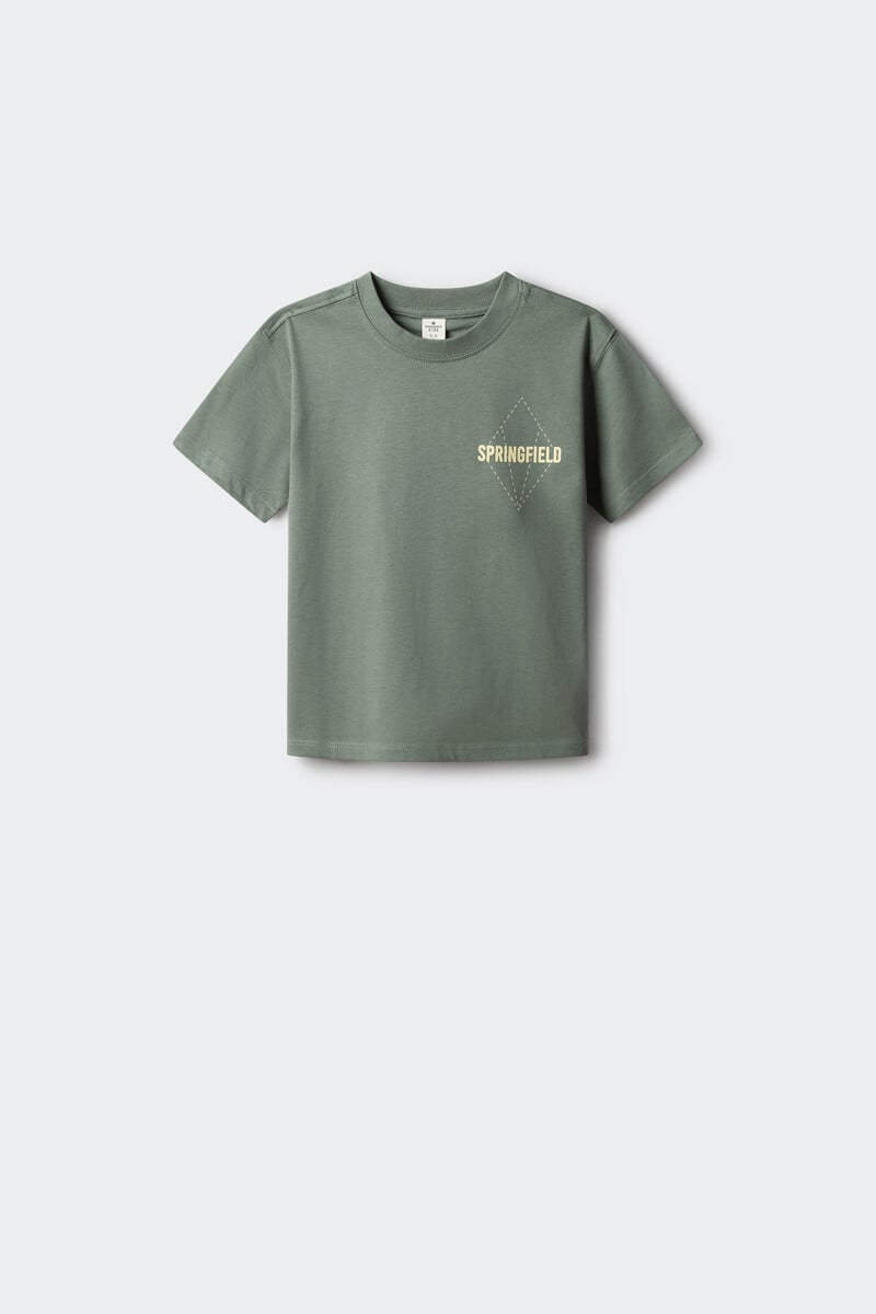 Cortefiel Camiseta Rombo niño