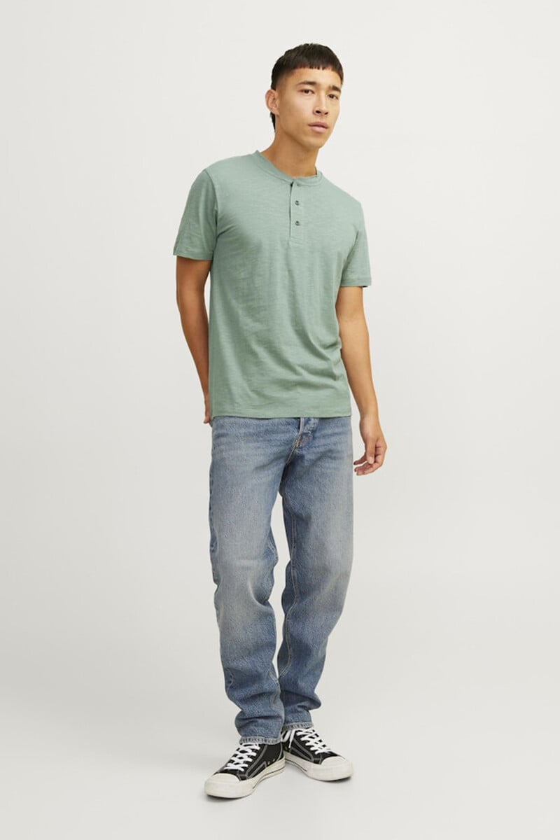Cortefiel Camiseta Slim Fit Botones