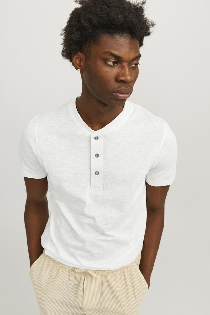Cortefiel Camiseta Slim Fit Botones
