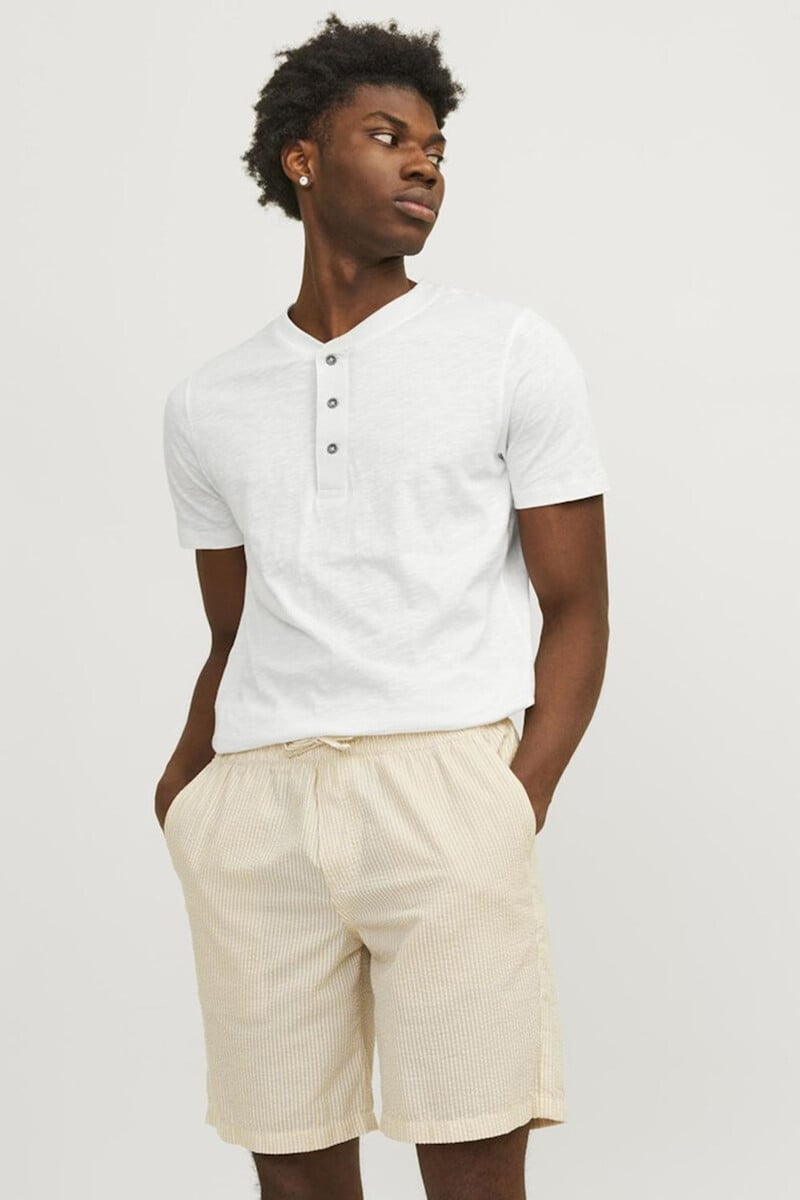 Cortefiel Camiseta slim fit botones