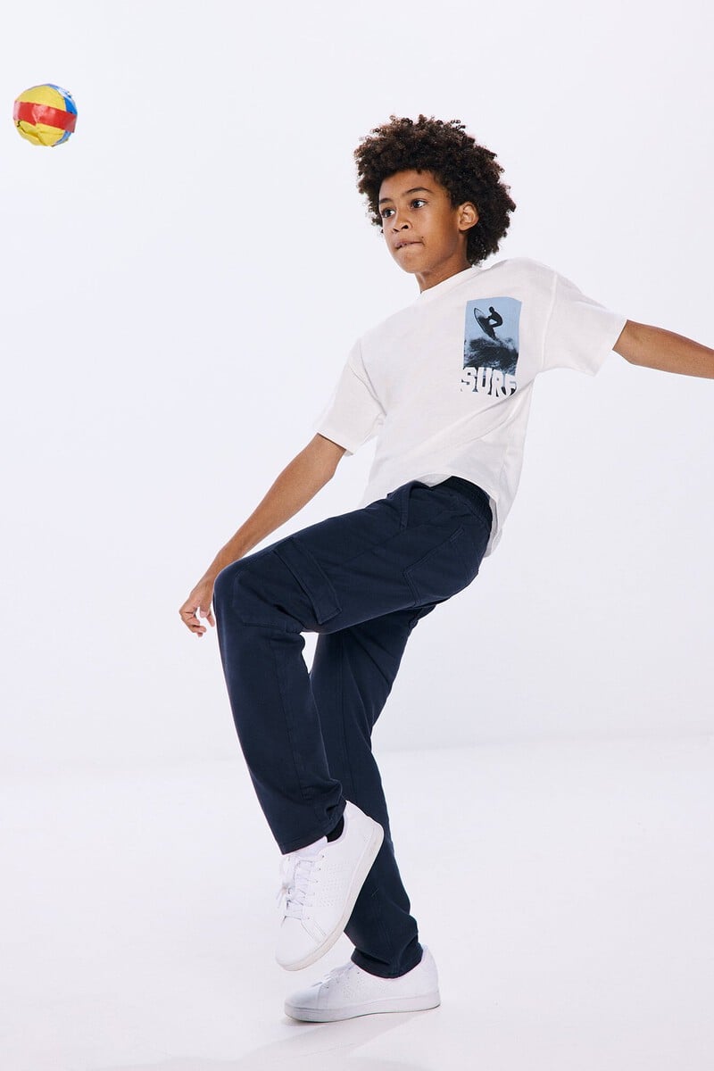 Cortefiel Camiseta surf niño