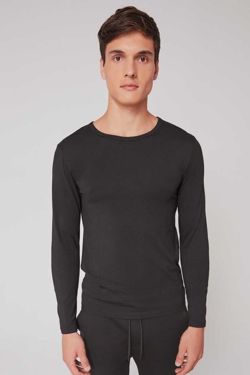 Cortefiel Camiseta Térmica Manga Larga Hombre